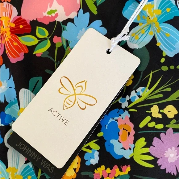 NWT Johnny Was Bee Active Polo Tennis Dress in Wild Bloom - Picture 9 of 11